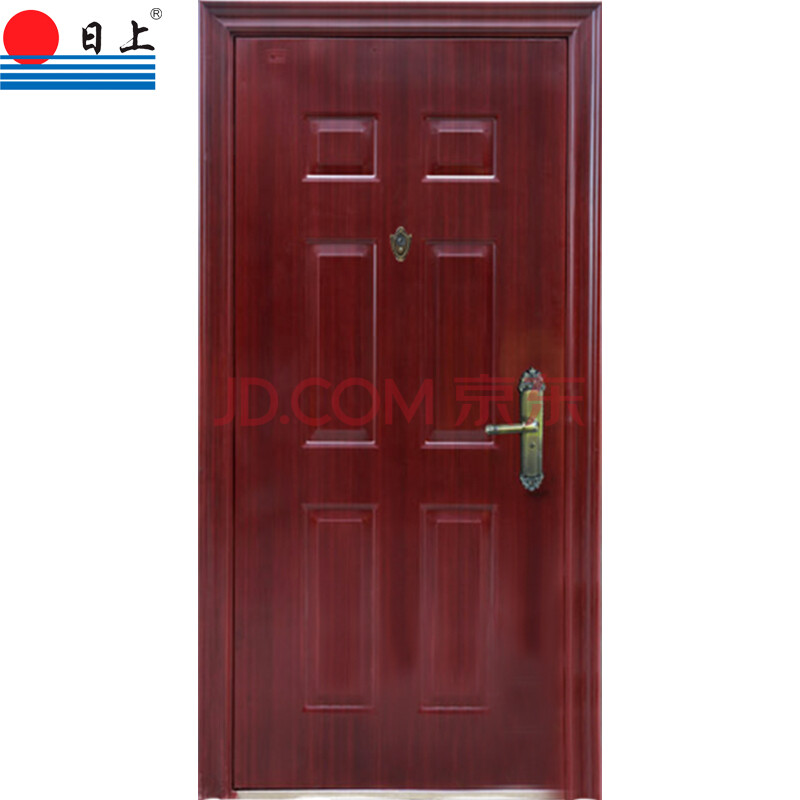 日上防盗门钢质门安全门型号6107标准门尺寸