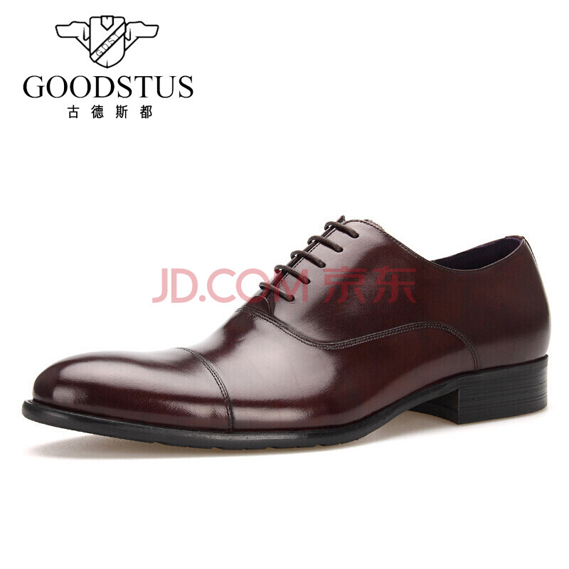 ¹ÅµÂ˹¶¼£¨GOODSTUS£©Æ¤Ð¬ÄÐ2018пîʱÉÐÈý½ÓÍ·ÄÐЬӢÂ×·çÍ·²ãţƤÉÌÎñÐÝÏÐÕýװЬ ͼɫ 40