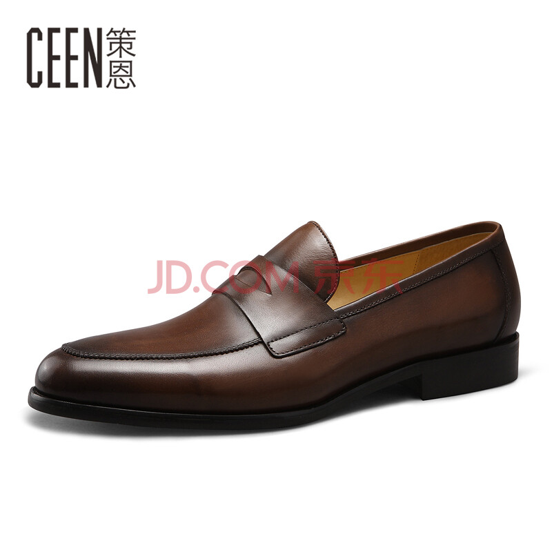 CEEN²ß¶÷ƤЬÄÐʿʱÉвÁÉ«ÉÌÎñÄÐЬ¾µäÉÌÎñÕýװЬ ¿§·ÈÉ« 42