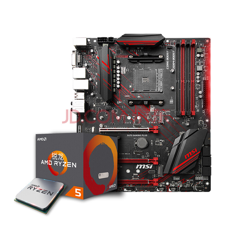 AMD Ryzen R5 R7 2600/2600X/2700/2700X ´î΢ÐÇÖ÷°åCPUÌ××° X470 GAMING PLUSÖ÷°åCPUÌ××° AMD ÈñÁú Ryzen 5 2600X