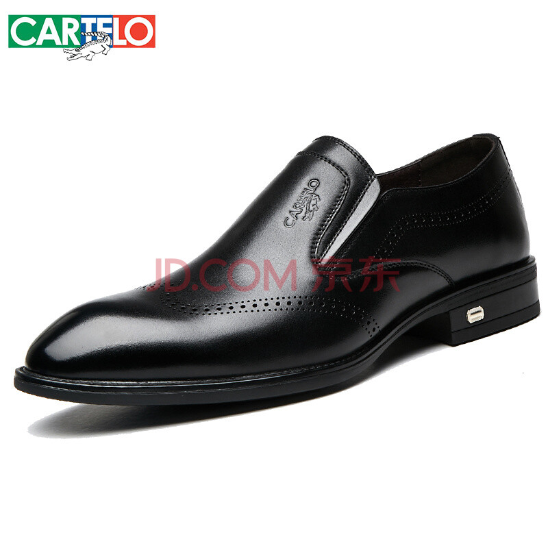 ¿¨µÛÀÖöùÓ㣨CARTELO£©Æ¤Ð¬ÄÐÏļ¾Ì×½ÅÄÐʿƤЬ´ºÇïÄÐÉÌÎñÕý×°ÐÝÏÐÈíµ×Ь ºÚÉ« 41
