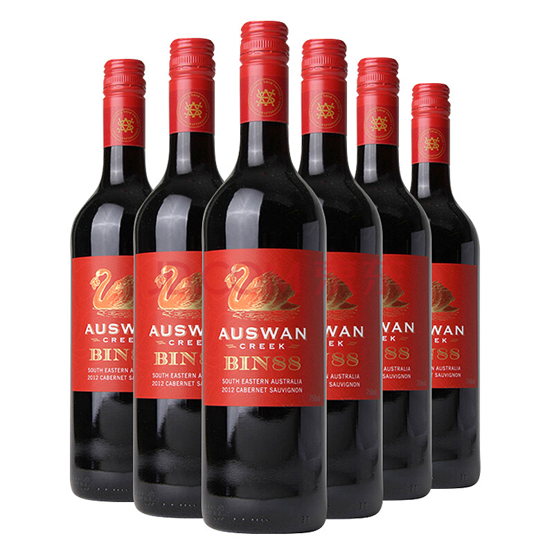 澳大利亞進口 天鵝莊88號窖藏750ml*6紅葡萄酒【掌柜力薦】