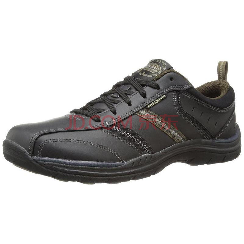 È«Çò¹º È«Çò¹ºË¹¿ÆæSkechersÄÐÈÕ³£ÐÝÏÐÆ¤Ð¬ USAExpected Black/Tan ±ê×¼39.5/US7