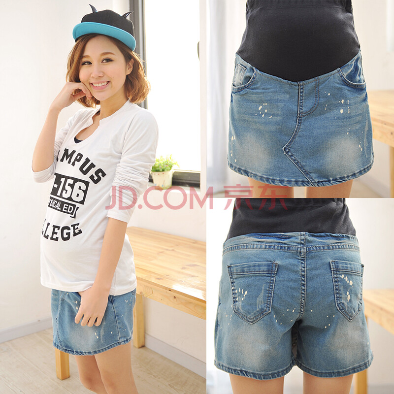 孕妇装<em>夏装</em>新款 <em>夏装</em>孕妇<em>短裤裙</em> 甜美韩版时尚