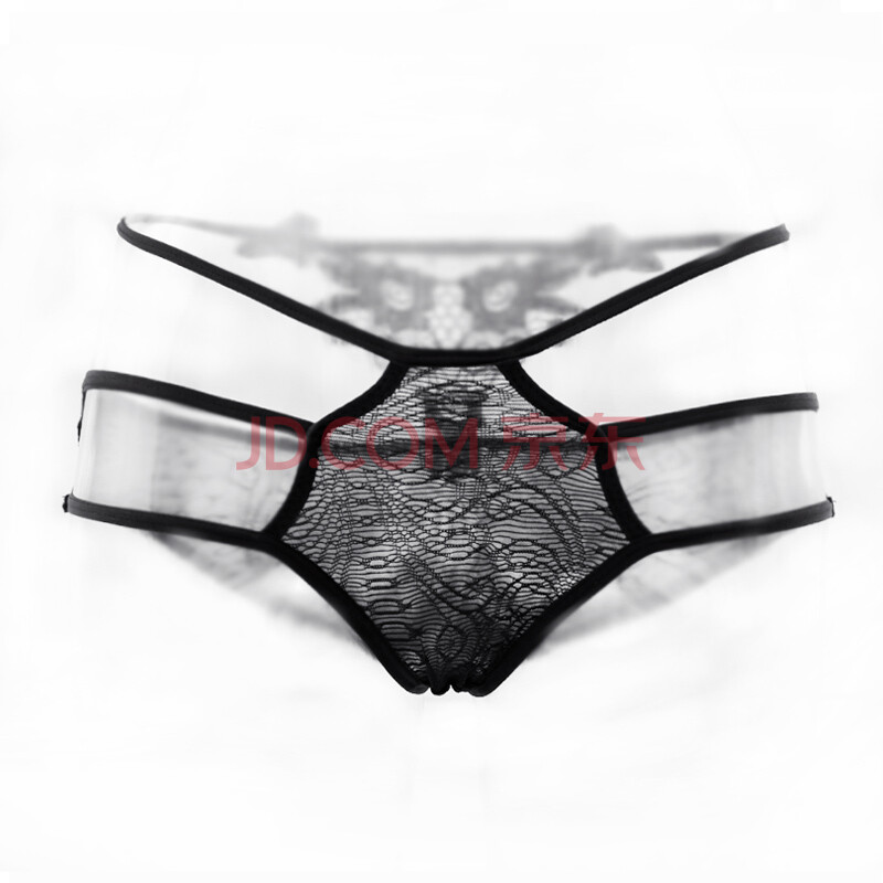 安致儿 内裤 女 透明 性感诱惑蕾丝三角裤 露臀
