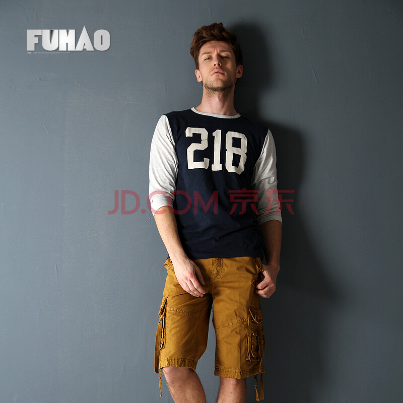 大码<em>军迷</em>短裤男休闲运动纯棉工装男裤夏季多袋