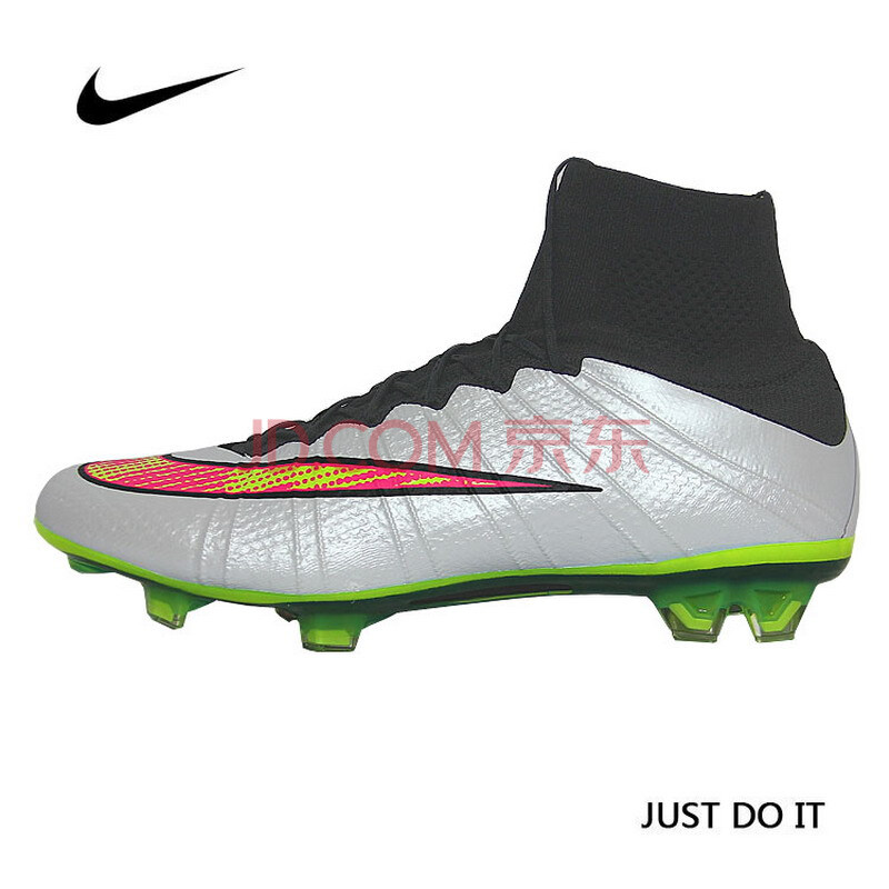 耐克nike superfly fg世界杯 c罗刺客10代超高帮足球鞋641858 白色