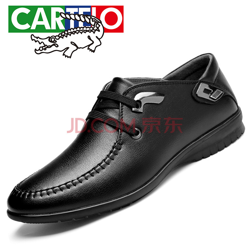 ¿¨µÛÀÖöùÓ㣨CARTELO£©Ê±ÉÐÐÝÏÐЬÄÐţƤ¶¹¶¹Ð¬ÄÐÊ¿ÇáÉÌÎñÉðÊ¿µÍ°ïϵ´øÆ¤Ð¬CA6820 ºÚÉ« 41