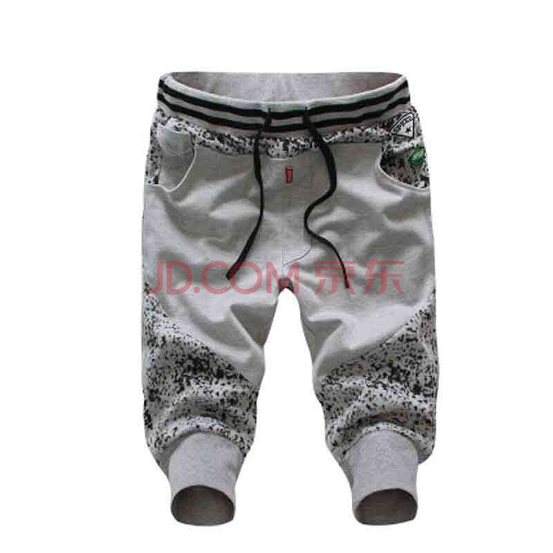 夏季男士<em>7分</em>裤运动套装<em>七分马裤男</em> 韩版潮休闲