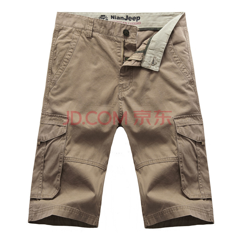 NIAN JEEP吉普盾<em>休闲短裤男装</em>运动裤男士五