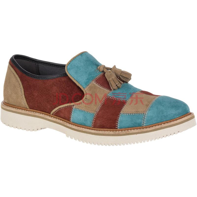 È«Çò¹º Ͼ²½Ê¿ÄÐʿʱװЬÌ׽ŠƴɫµÍ°ïHush Puppies Bernard 70¡¯s Multi Taupe Suede 8M