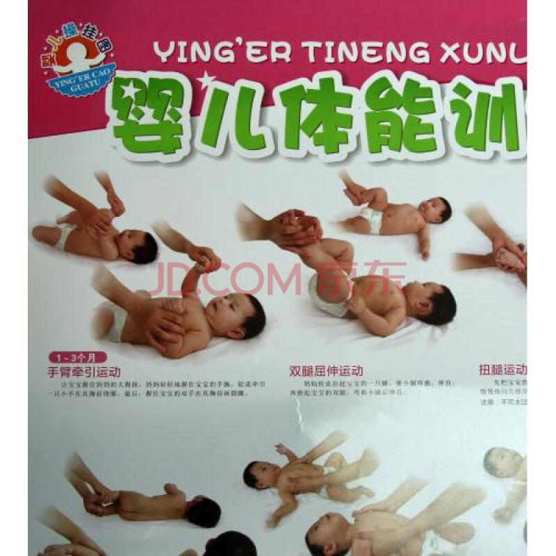 婴儿体能训练操\/婴儿操挂图图片