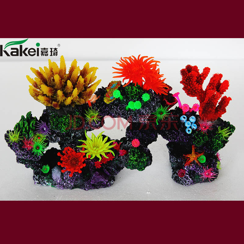 鱼缸水族箱造景背景布景套餐全套珊瑚海螺贝壳