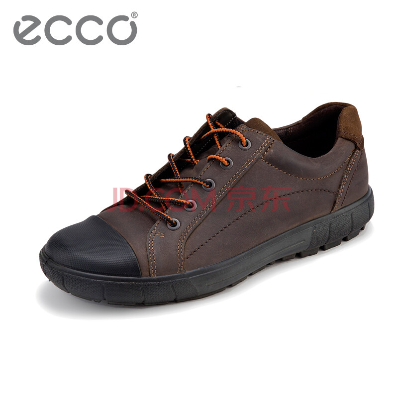 爱步ecco 阶梯 休闲男鞋 531554 棕色 40