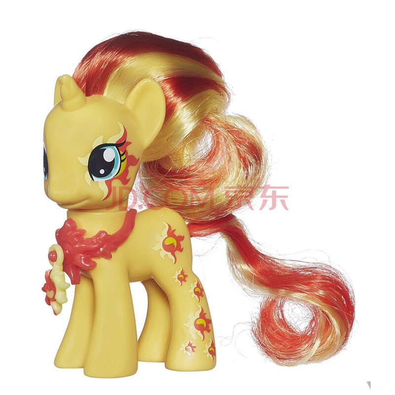 孩之宝(hasbro)小马宝莉可爱标志系列 基础小马 余晖烁烁 b0391