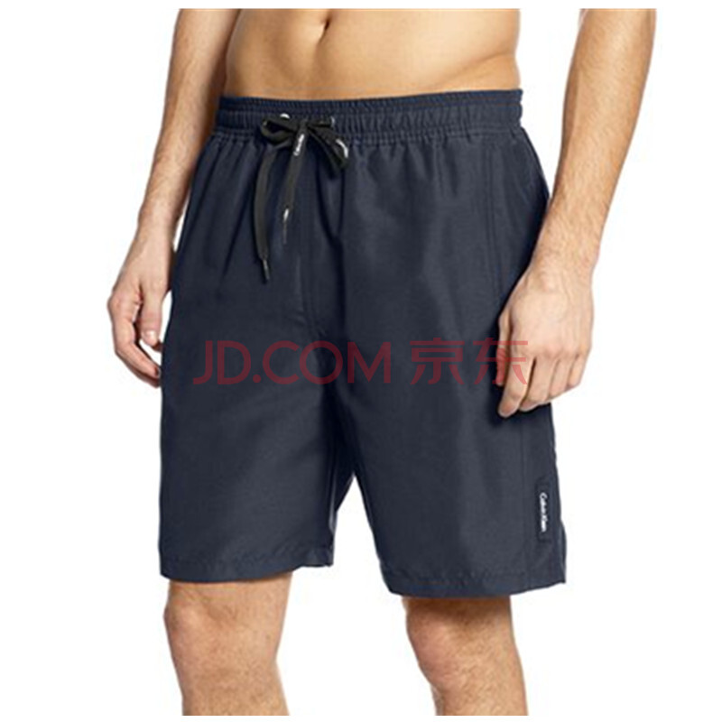 莱恩 CK Calvin Klein男士夏季时尚纯色<em>沙滩游</em>