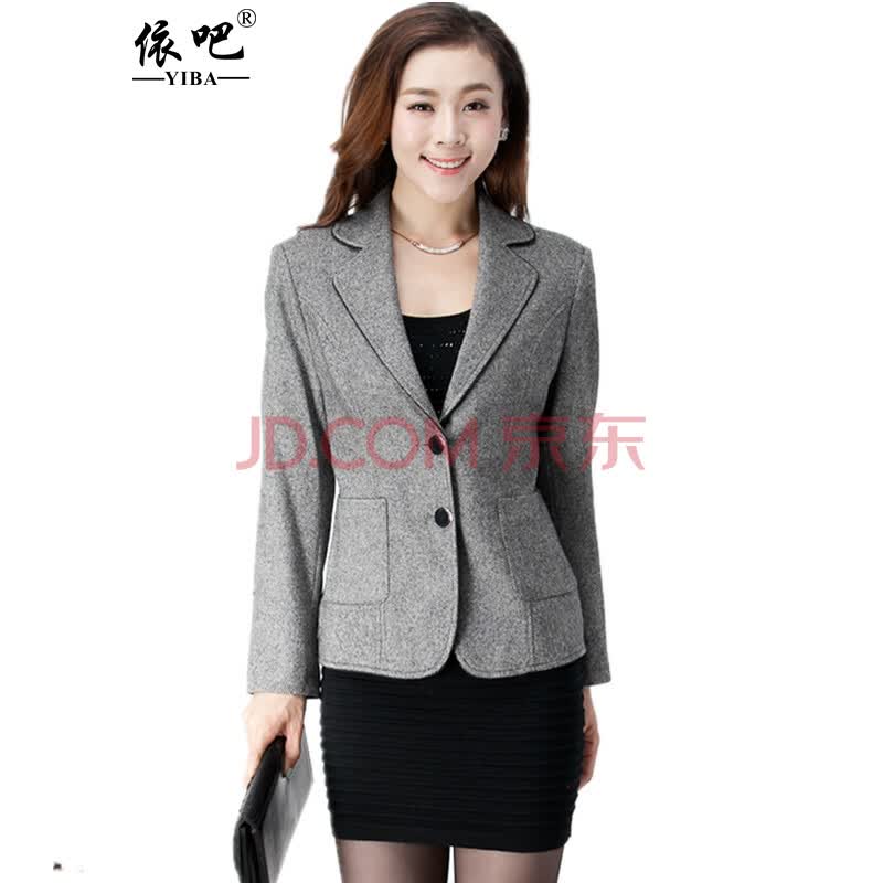 依吧 2014中老年西服<em>女款</em> 中年女<em>外套</em> <em>春装</em>中年