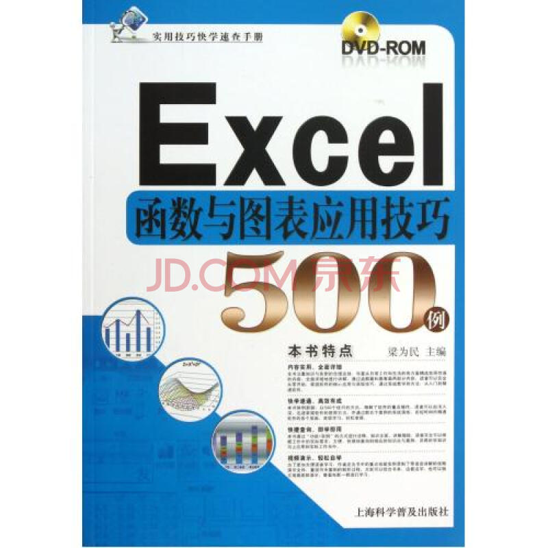 Excel函数与图表应用技巧500例(附盘)图片
