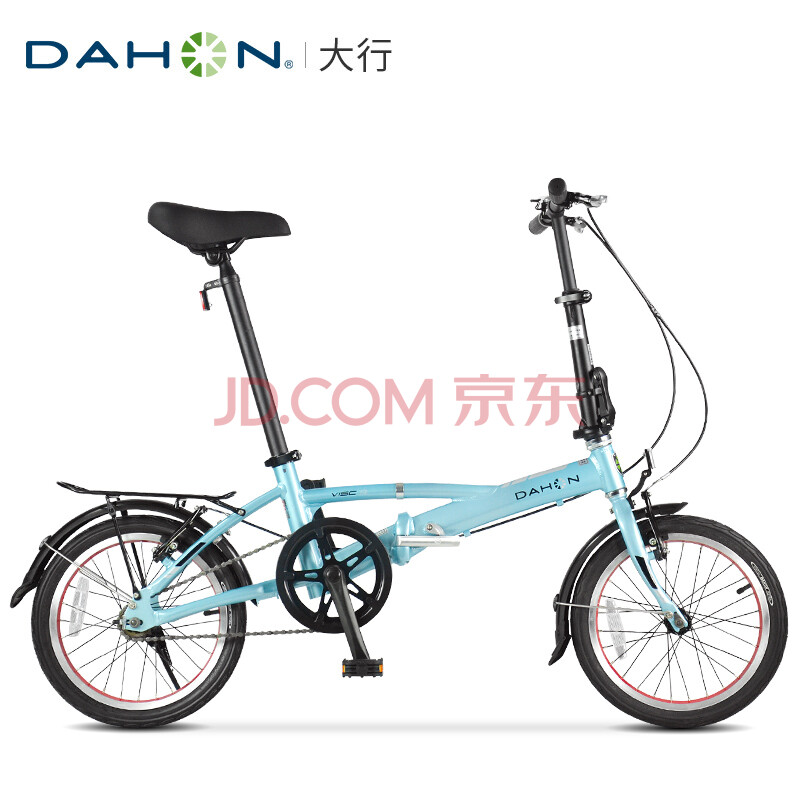 大行(DAHON) 折叠车16寸超轻铝合金通勤自行车YRA611 浅兰色