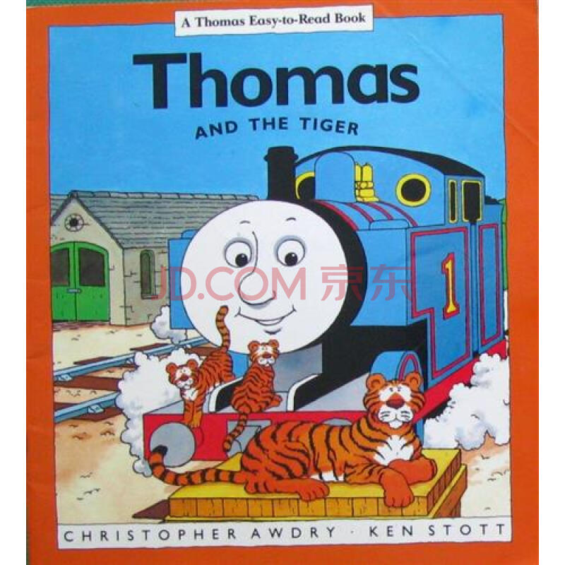 thomas and the tiger托马斯和老虎原版进口外文儿童绘本