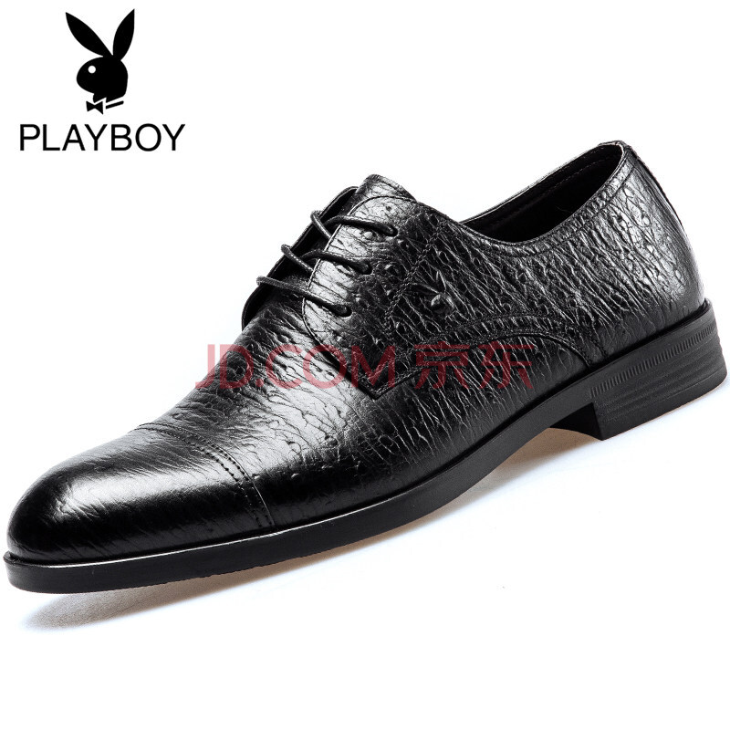 PLAYBOY/»¨»¨¹«×ÓÆì½¢µê¼âͷЬ×ÓÄÐÆ¤Ð¬ÄÐÏļ¾ÐÂÆ·ÇàÄêÄÐÊ¿ÉÌÎñÕý×°Ó¢Â׺«°æ ºÚÉ« 41