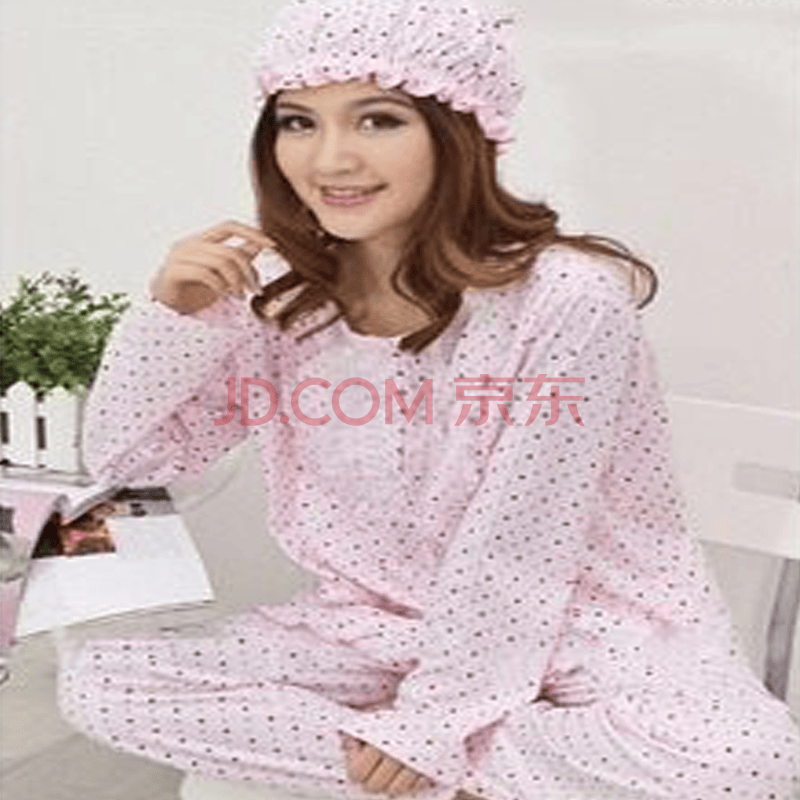 哺乳衣<em>纯棉</em>月子服<em>孕妇睡衣秋冬孕妇</em>家居服<em>长袖</em>