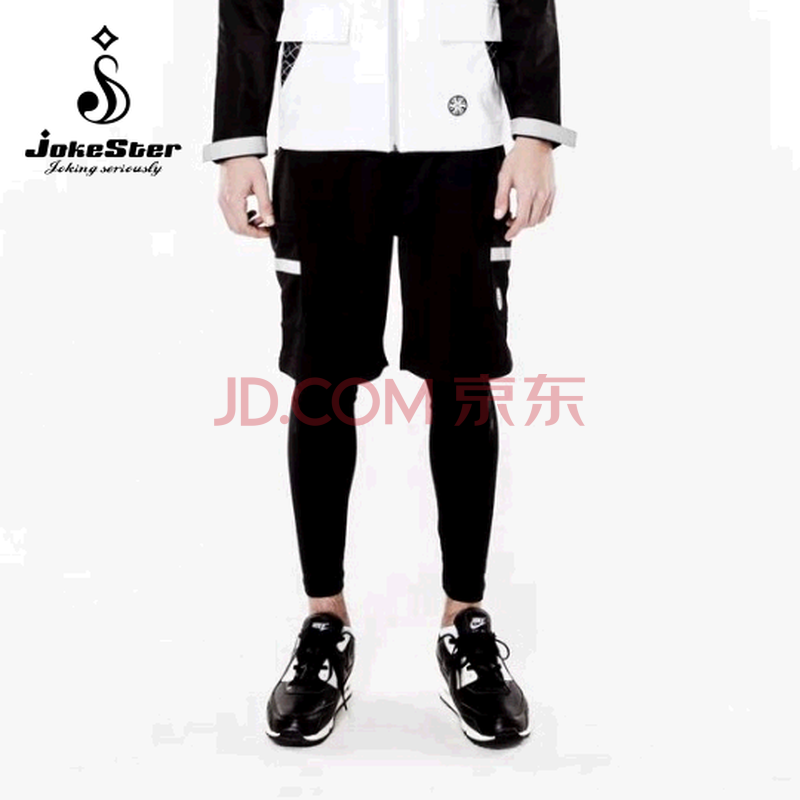 JOKESTER男士夏季休闲裤<em>短裤</em>5分学生<em>沙滩</em>裤