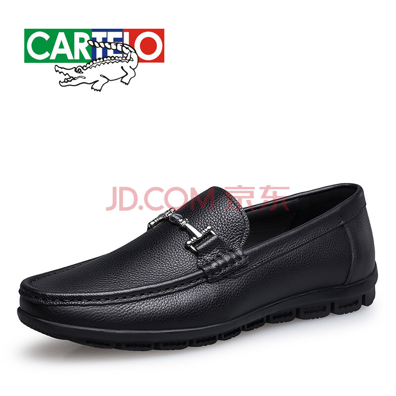 ¿¨µÛÀÖöùÓ㣨CARTELO)ƤЬ ÄÐÊ¿ÕýװЬţƤЬ ÕæÆ¤Ì×½ÅÉÌÎñÐÝÏÐÄÐЬ µÍ°ïʱÉÐЬ×Ó ºÚÉ« 41