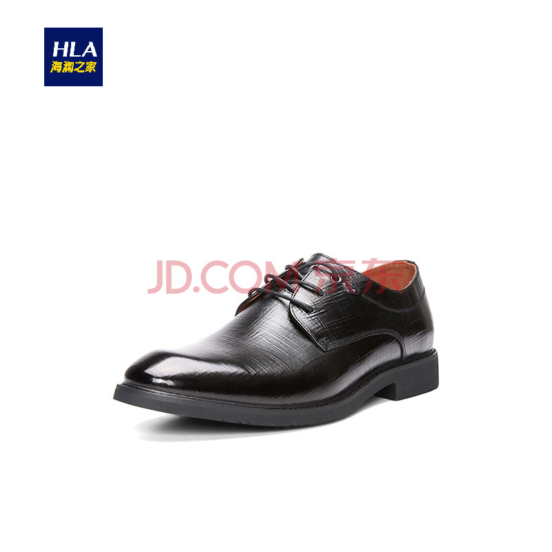 HLAº£À½Ö®¼ÒÉÌÎñϵ´øÆ¤Ð¬2018´º¼¾ÐÂÆ·ÊæÊÊÖʸл¨ÎÆÄÐЬHSXSD1E020A ºÚÉ«»¨ÎÆ20 41