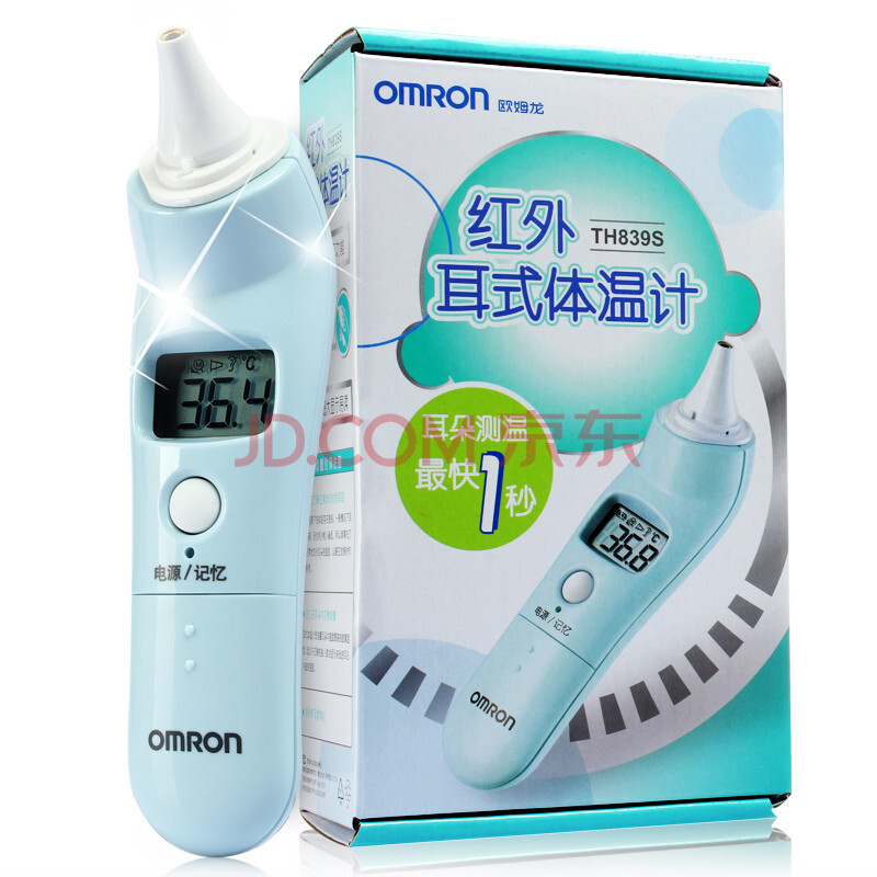 欧姆龙 OMRON 红外耳式体温计 TH839S图片