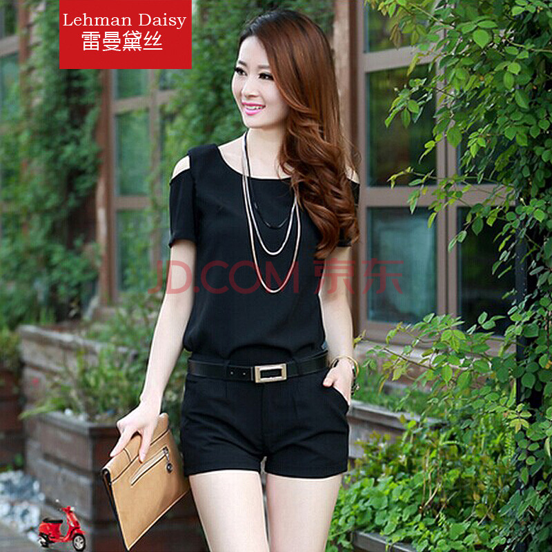 雷曼黛丝 <em>短裤套装 女</em>夏装 <em>时尚</em>2014新款韩版修