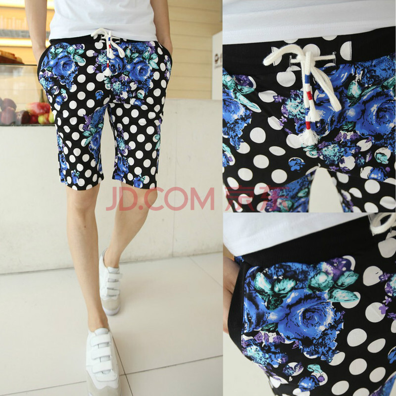 货到付款 舞新 2014新款<em>休闲流行</em>印花花<em>短裤</em> 休