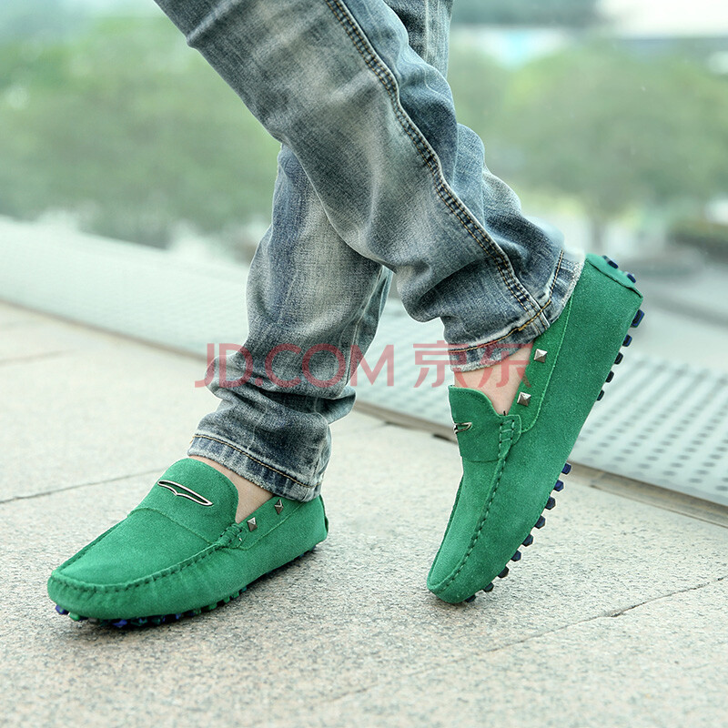 沃仕(Forwards)2014夏季男士新款休闲豆豆鞋男