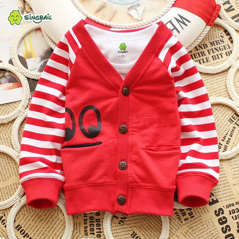 singbail2014<em>时尚宝宝开衫纯棉</em>婴幼儿<em>针织</em>外套