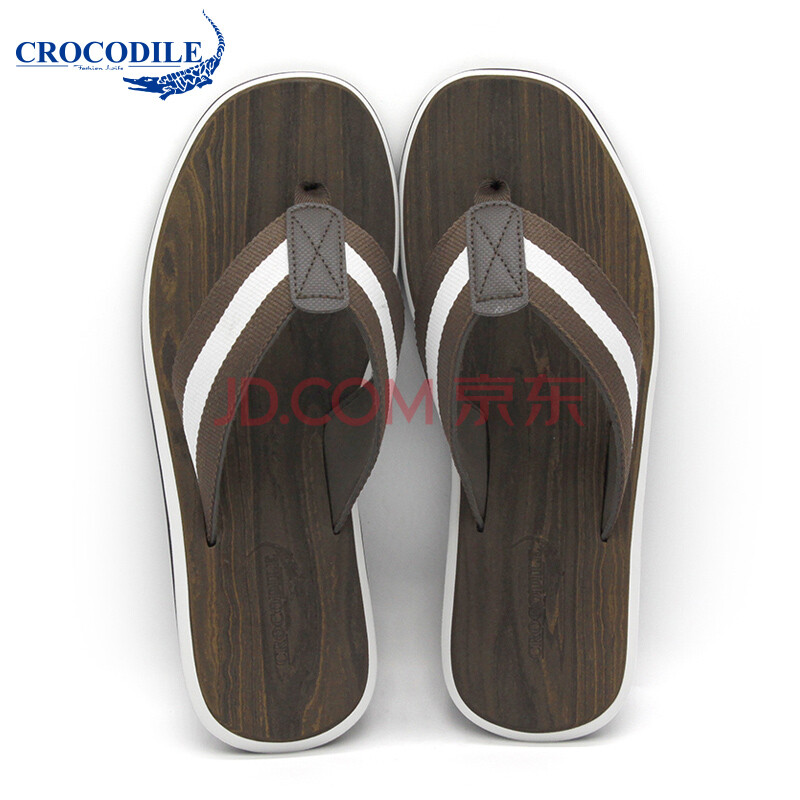 öùÓãÐô£¨CROCODILE£©ÈË×ÖÍÏЬÄзÀ»¬Æ½µ×ɳ̲³±Á÷ÇåÁ¹¼Ð½ÅÄпî CRO1621 Ä¾ÎÆ×Ø 40-41