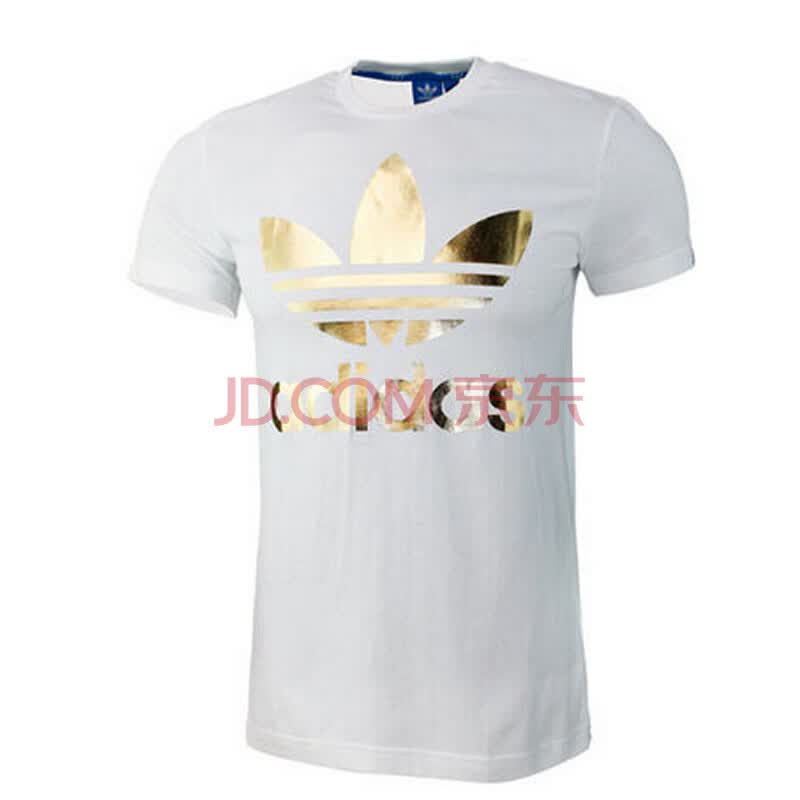 <em>adidas</em> <em>阿迪达斯</em>三叶草 男 短袖T恤 M33818 F