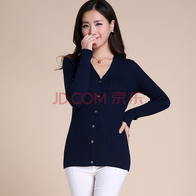 锦昂2014夏季韩版毛<em>针织衫女</em>外套<em>羊绒</em>麻花开