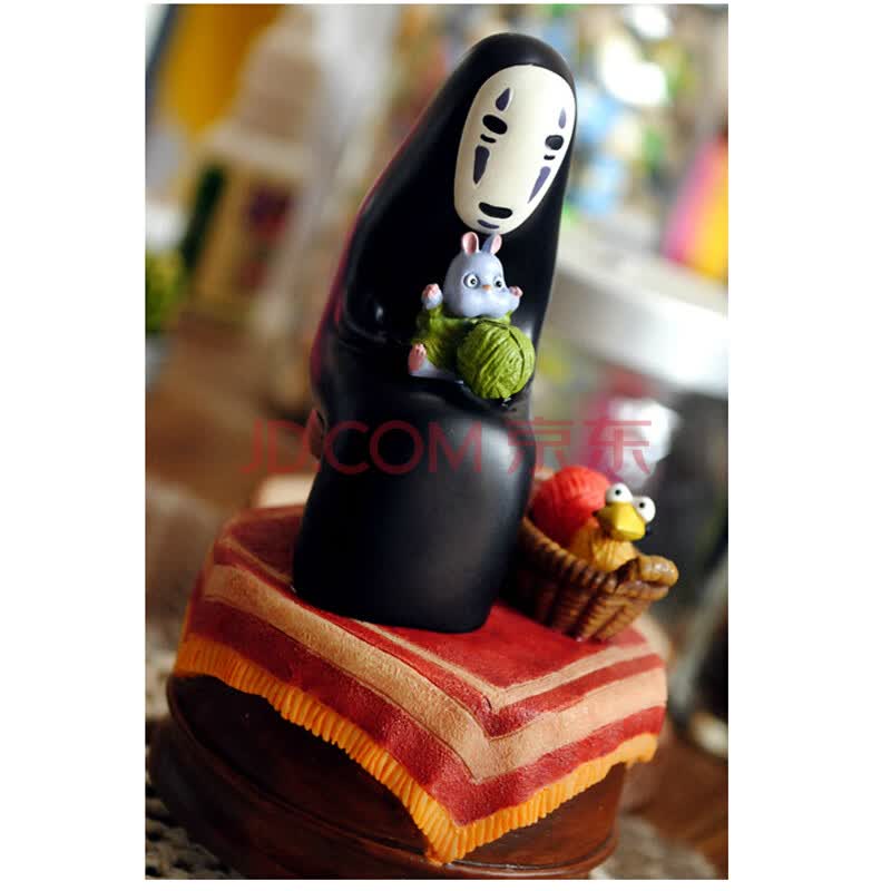 LUCKYTED 日本宫崎骏 千与千寻 <em>织毛衣</em>的无面