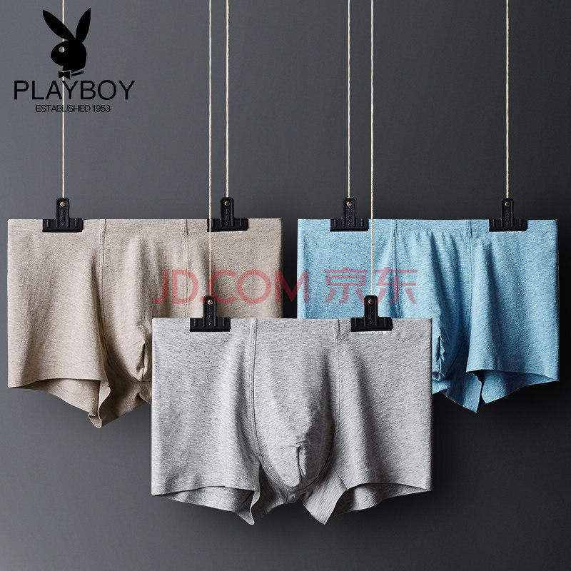 PLAYBOY/»¨»¨¹«×ÓÄÐÊ¿ÇàÄêÄÚ¿ãÆ½½Ç¿ãÏļ¾ÃÞÖÊU͹ÎÞºÛÍ¸ÆøÖÐÑü´óÂë¶Ì¿ã³± dzÀ¶+¿¨Æä+dz»Ò XL
