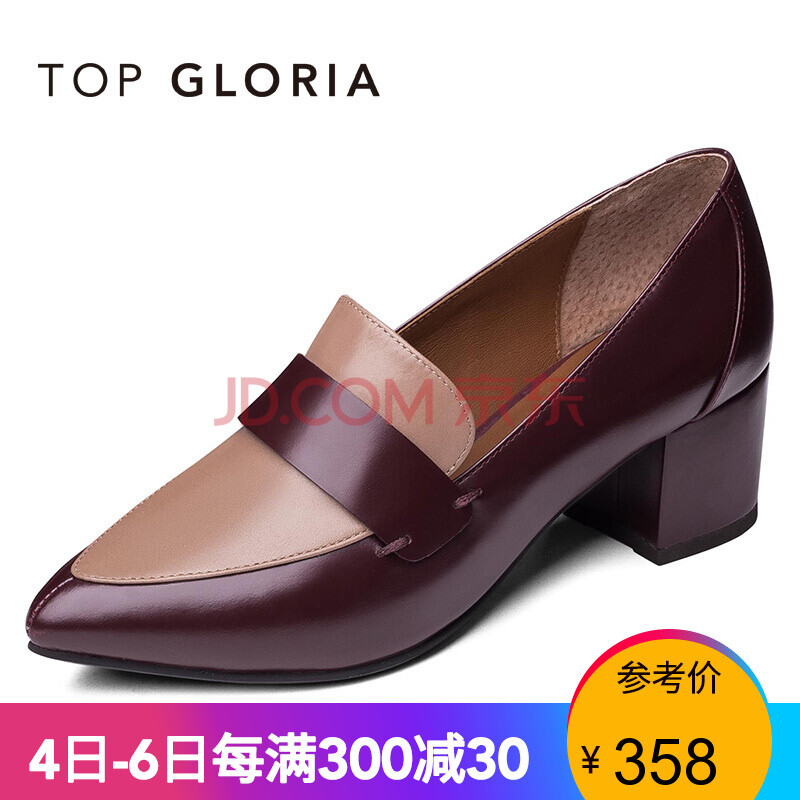 Top GloriaÌÀÆÕ¸ðÂÞÇïпîÌ×½ÅÑòƤٵ¥Ð¬´Ö¸ú¼âÍ·µÍ¸úЬ110430H °µ¼tÉ«/02 35