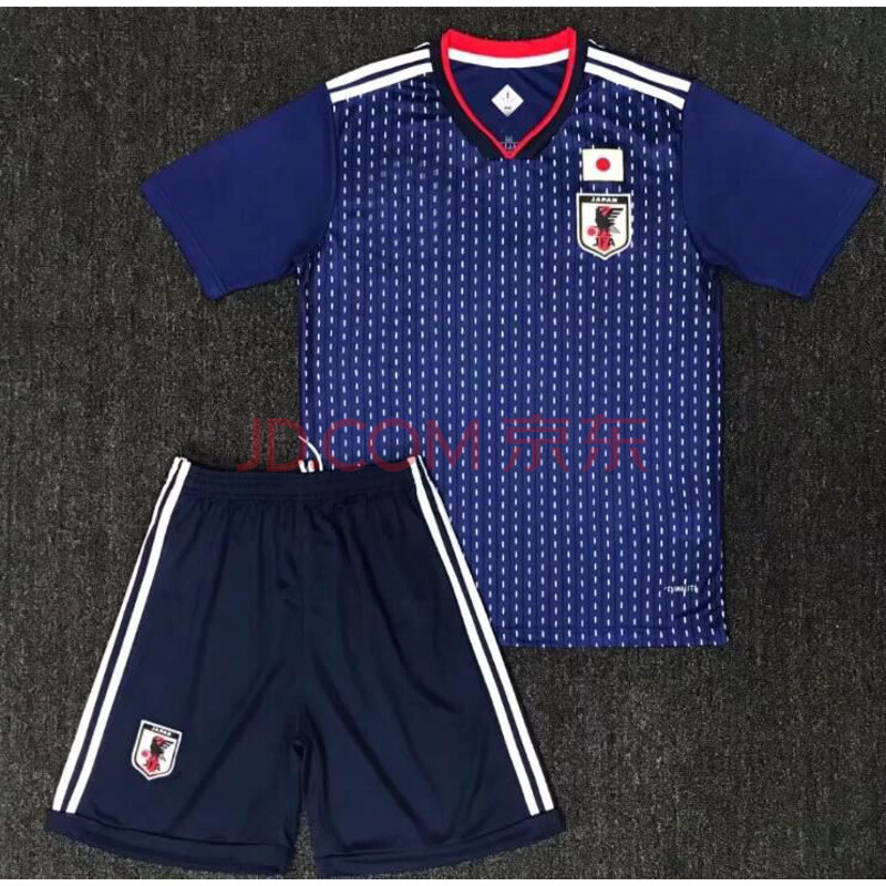 2018夏季新品世界杯球衣世界杯球衣阿世界杯球衣队号幼儿潮性感日本女款哥伦比亚正版儿童款阿根 蓝色日本队主场 XXS