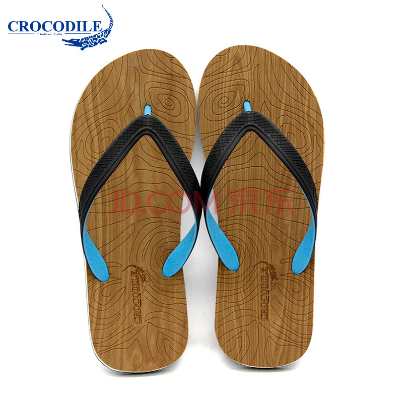 öùÓãÐô£¨CROCODILE£©ÈË×ÖÍÏЬÄзÀ»¬Æ½µ×ɳ̲³±Á÷ÇåÁ¹¼òÔ¼¼Ð½ÅÄпî CRO1641 Ä¾ÎÆ»¨ 40-41
