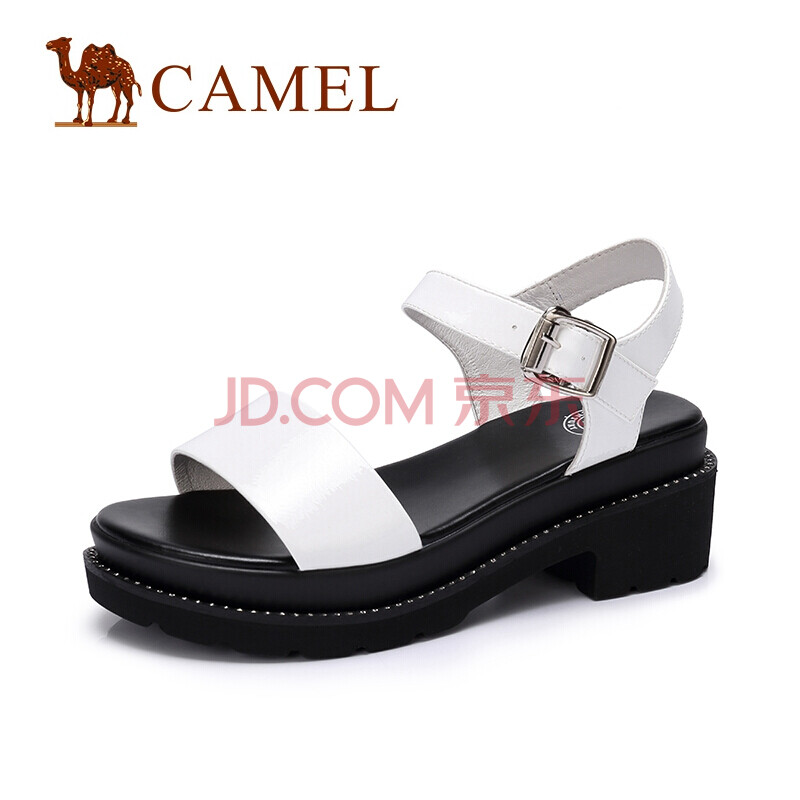ÂæÍÕ£¨CAMEL£©Å®Ð¬ Ïļ¾ Á¹Ð¬Å®´Ö¸úÐ¬ÊæÊʼò½àË®×êЬ±ßÒ»×ÖЬÁ¹Ð¬ °×É« 35