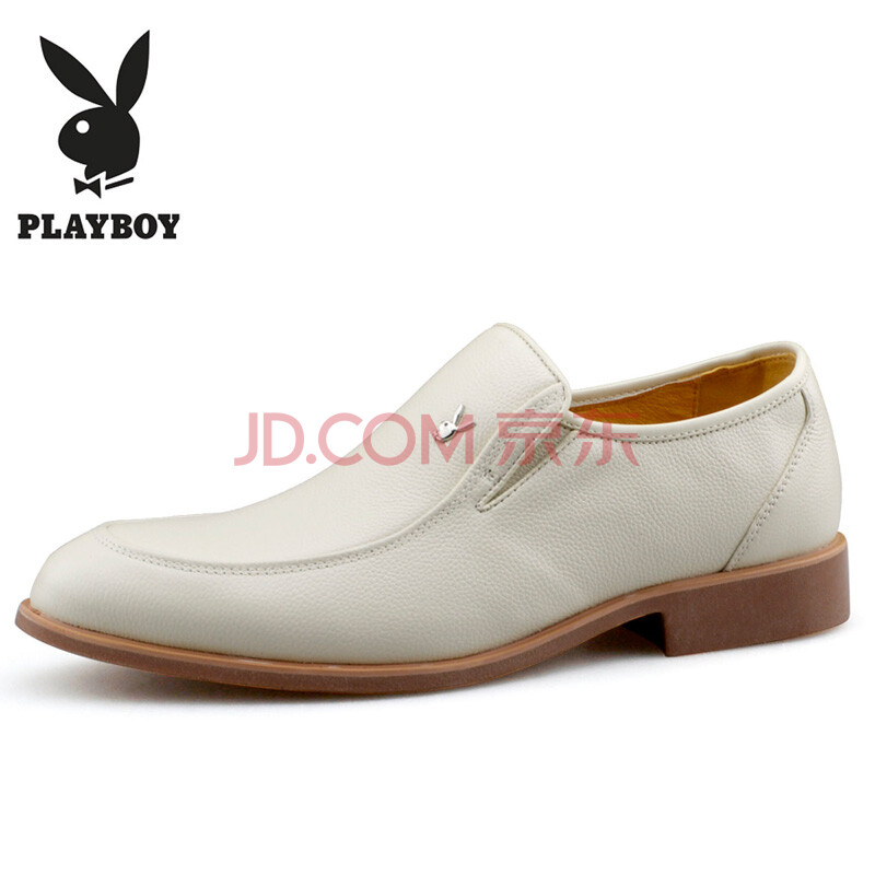 »¨»¨¹«×Ó£¨PLAYBOY£©ÄÐЬÃ×°×É«ÉÌÎñÕýװƤЬÏļ¾Ð¿îÌ×½ÅÄÐÊ¿¼âÍ·ÕæÆ¤Ð¬×Ó Ã×°× 37