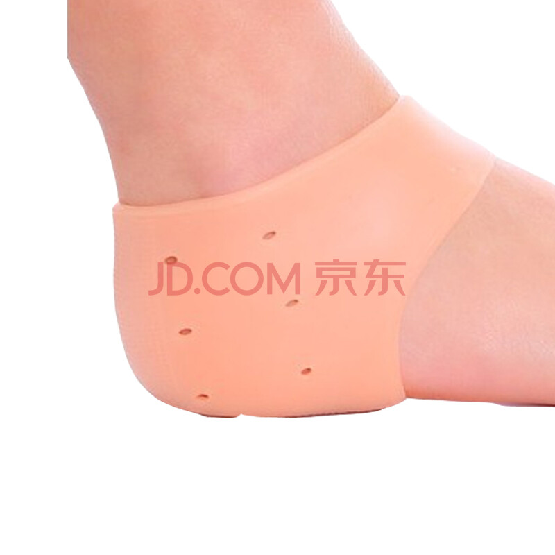 然鋒 硅膠后跟套鞋墊 鞋子套襪 LCD 膚色帶孔