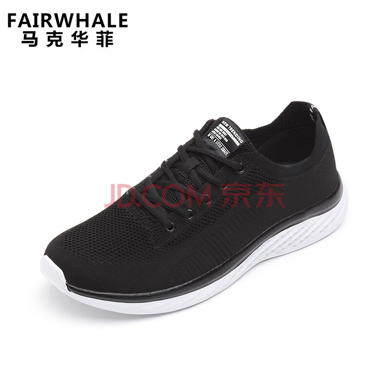 Âí¿Ë»ª·Æ£¨FAIRWHALE£©ÄÐÊ¿³±Á÷Íø²¼Í¸ÆøÔ˶¯ÐÝÏÐЬ 798196067002 ´¿ºÚ 43
