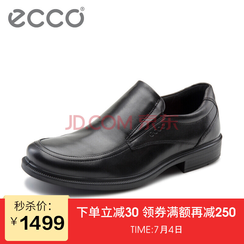 ECCO°®²½ ÉðÊ¿ÊæÊÊÄÍÄ¥¼õÕðÄÐЬ ÉÌÎñÕý×°Ì×½ÅÈíÃæÆ¤Ð¬ Ó¢¸ñÎé 610614 ºÚÉ«01001 41