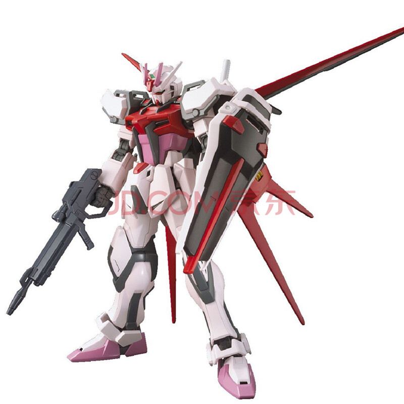 万代(bandai)高达拼插拼装模型玩具 hg 1/144 新生嫣红强袭5059167