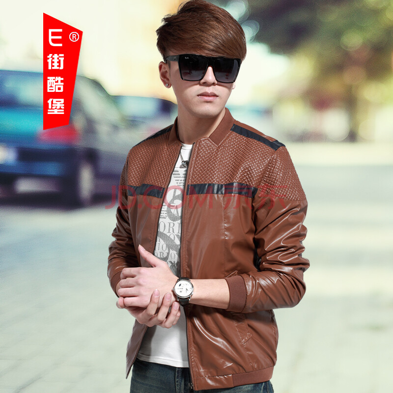 e街酷堡 2014 新款<em>夹克</em> <em>男士夹克外套</em> 男<em>春秋装</em>
