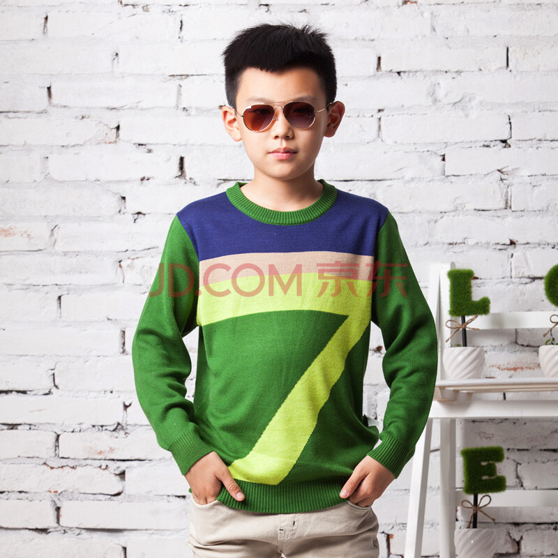 童装<em>男毛衣</em> <em>儿童</em>中大男童2014秋冬<em>新款</em>韩版双